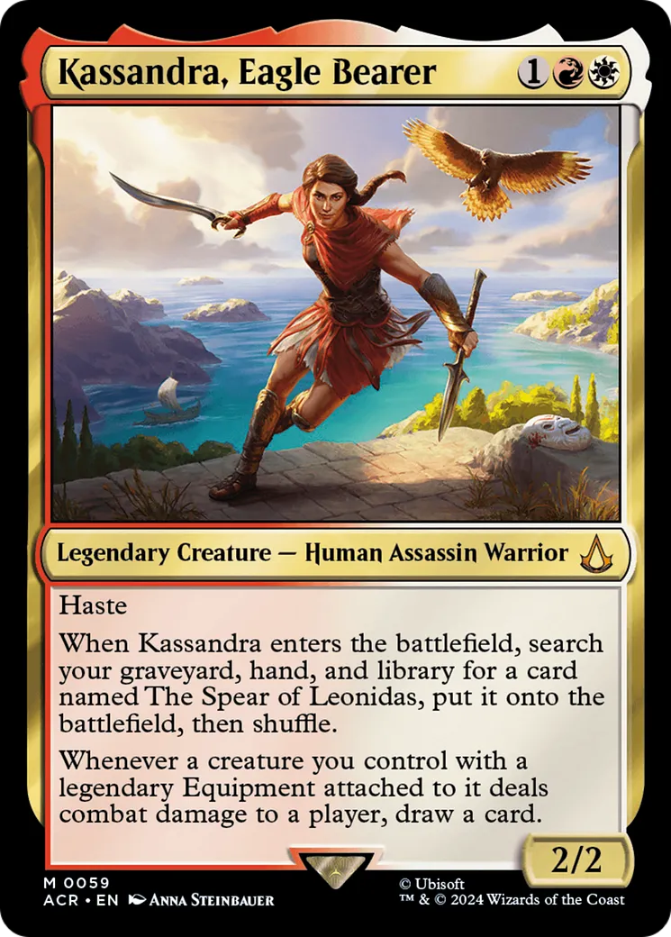 Kassandra, Eagle Bearer — Assassin's Creed — Magic: The Gathering
