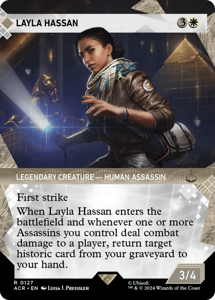 Layla Hassan — Assassin's Creed — Magic: The Gathering