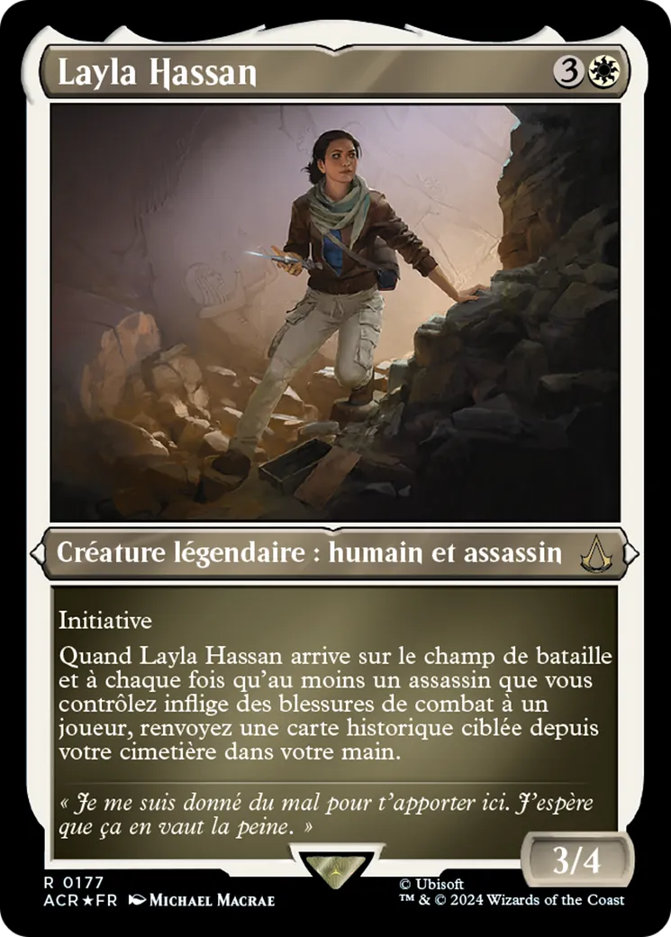 Layla Hassan — Assassin's Creed — Magic: The Gathering