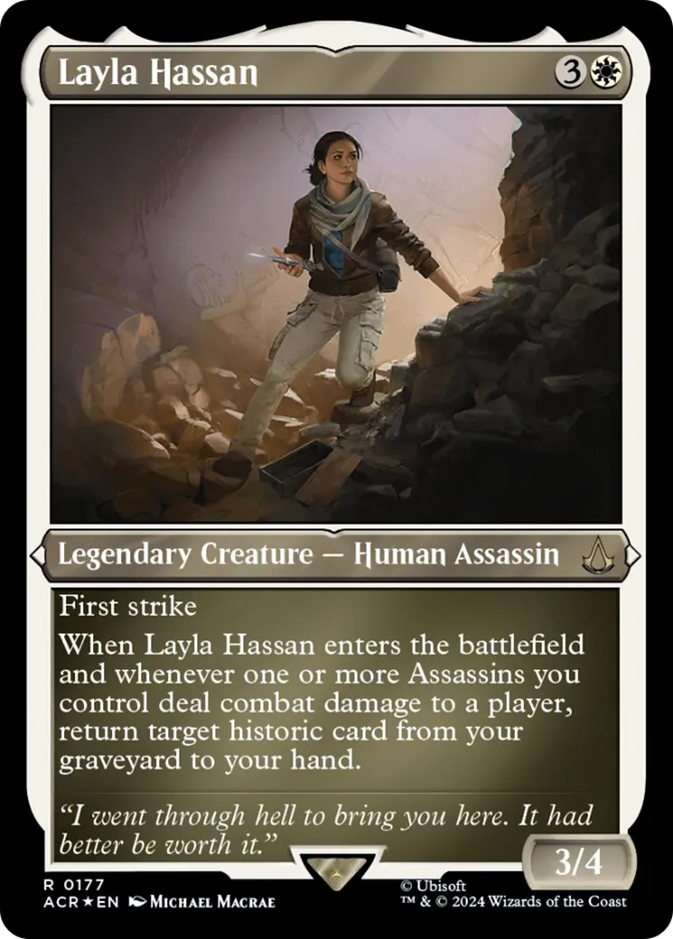 Layla Hassan — Assassin's Creed — Magic: The Gathering