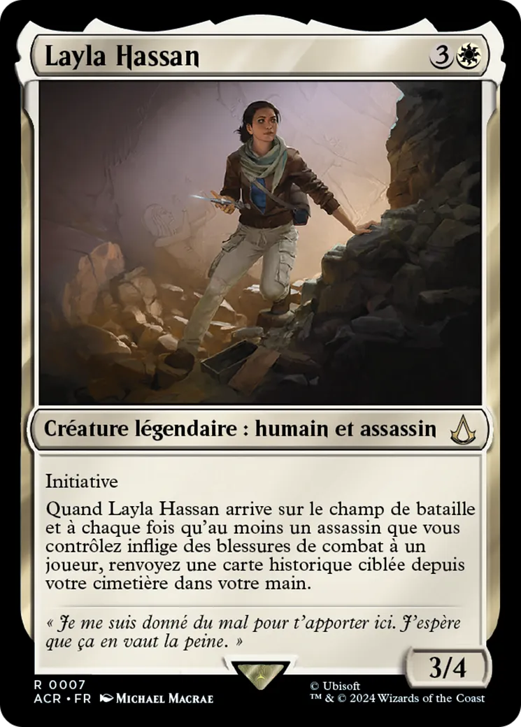 Layla Hassan — Assassin's Creed — Magic: The Gathering
