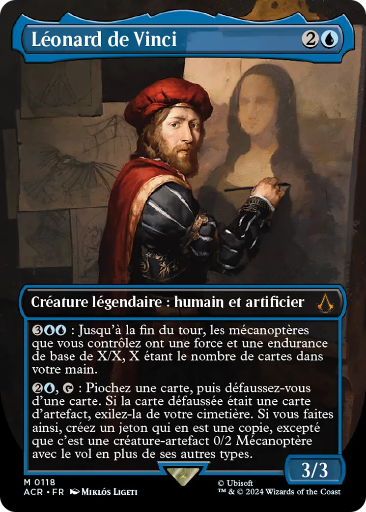 Léonard de Vinci — Assassin's Creed — Magic: The Gathering