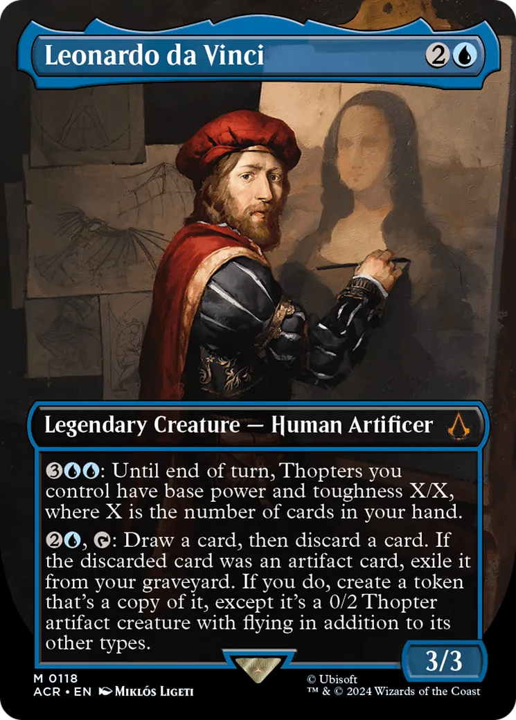Leonardo da Vinci — Assassin's Creed — Magic: The Gathering