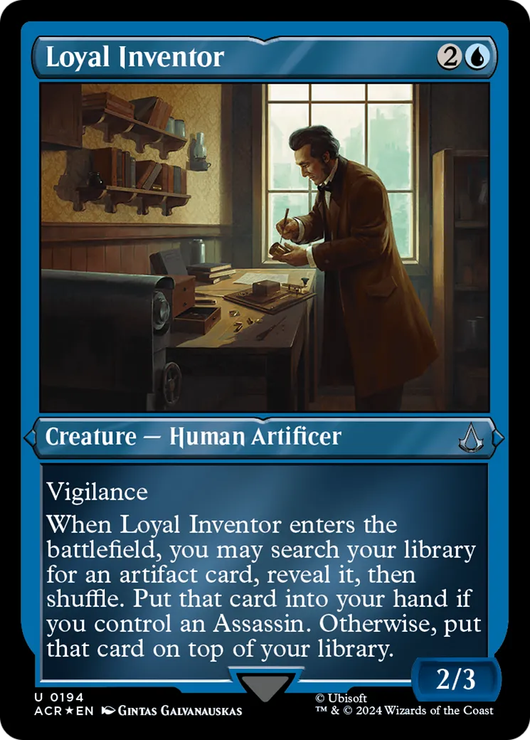Loyal Inventor — Assassin's Creed — Magic: The Gathering