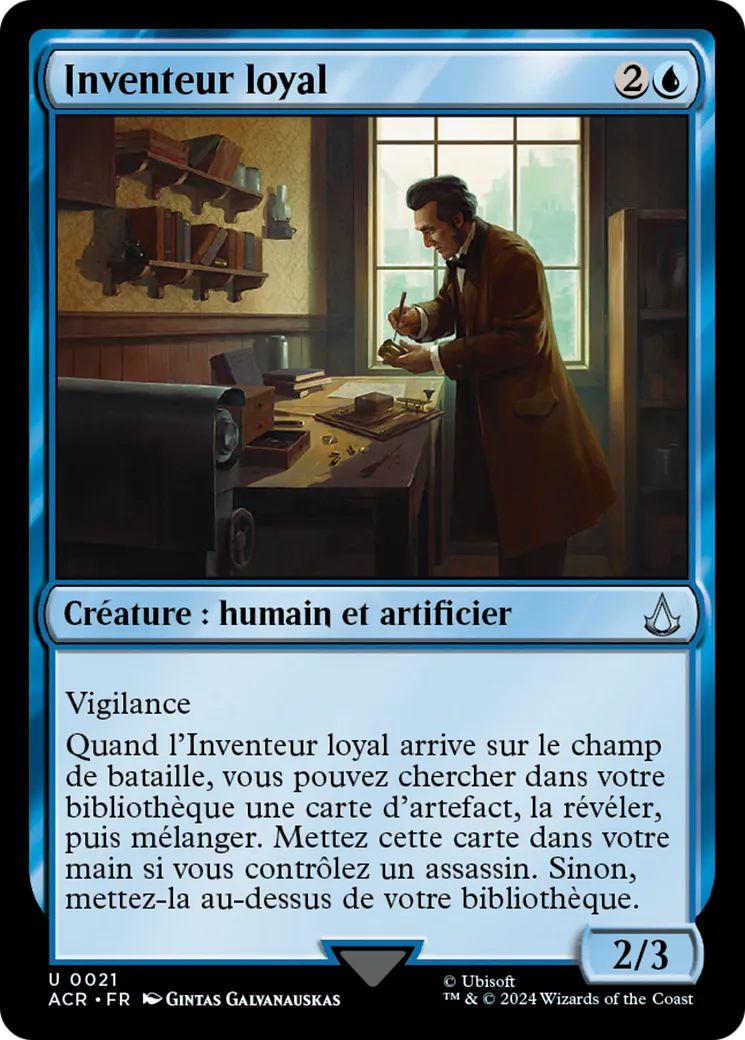 Inventeur loyal — Assassin's Creed — Magic: The Gathering