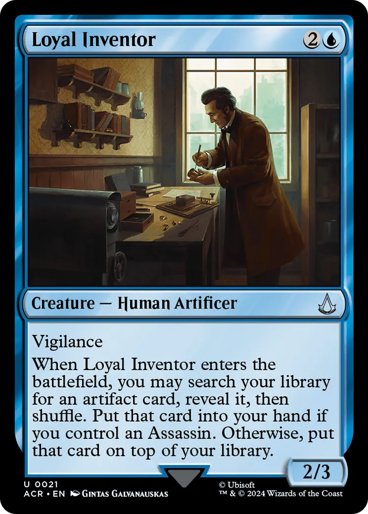 Loyal Inventor — Assassin's Creed — Magic: The Gathering