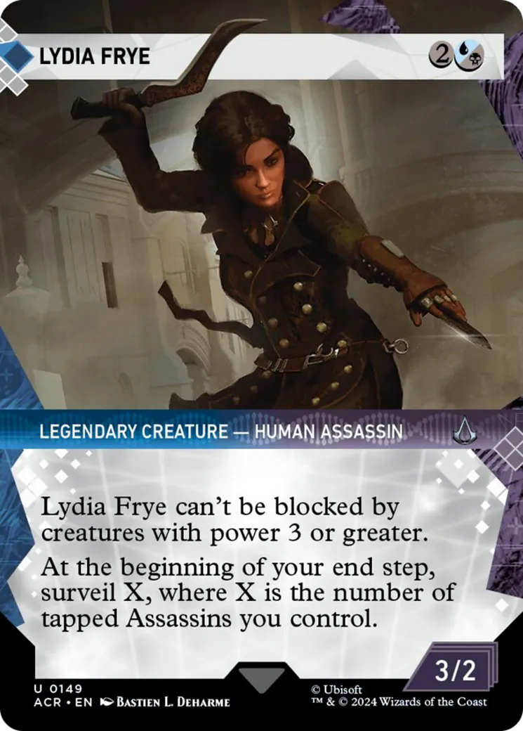 Lydia Frye — Assassin's Creed — Magic: The Gathering