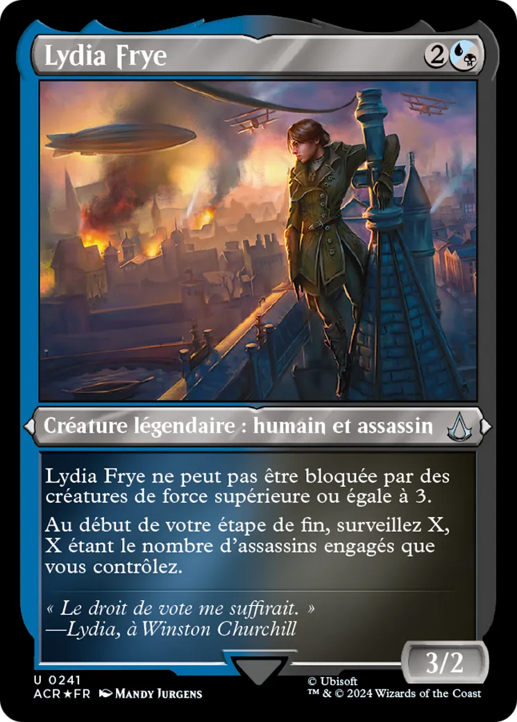 Lydia Frye — Assassin's Creed — Magic: The Gathering