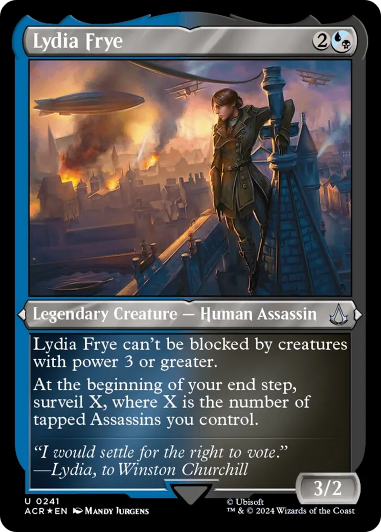 Lydia Frye — Assassin's Creed — Magic: The Gathering