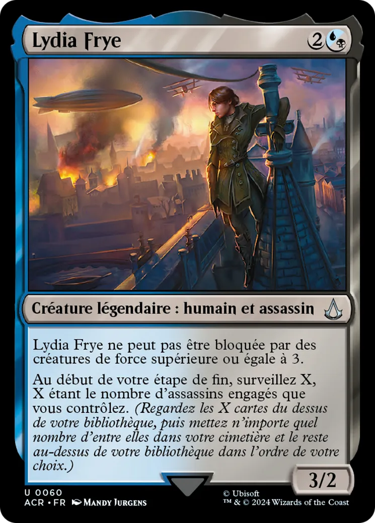 Lydia Frye — Assassin's Creed — Magic: The Gathering