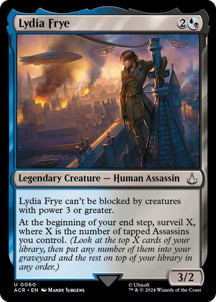 Lydia Frye — Assassin's Creed — Magic: The Gathering