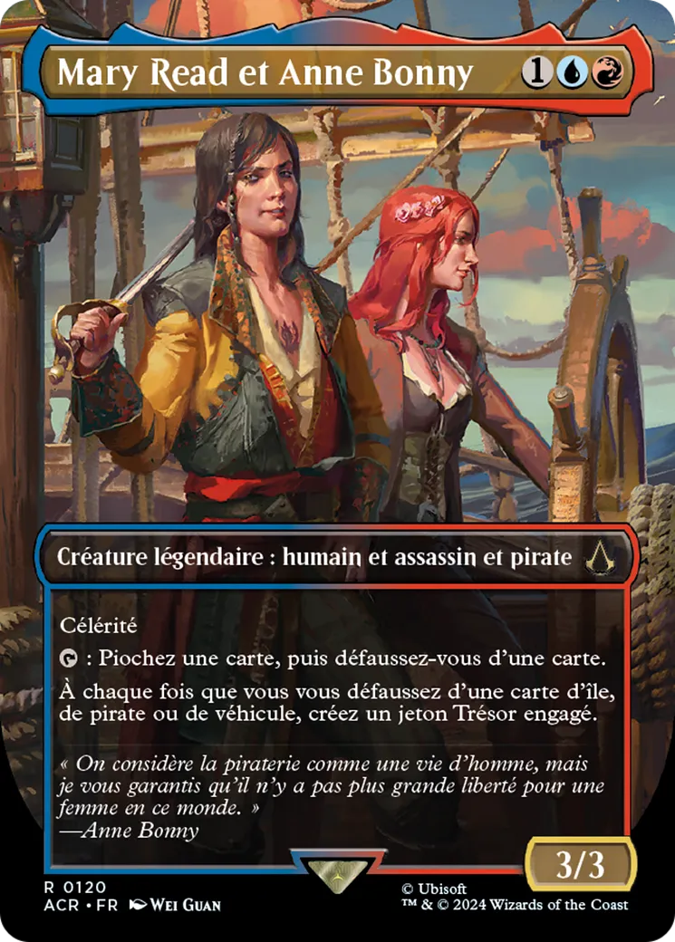 Mary Read et Anne Bonny — Assassin's Creed — Magic: The Gathering