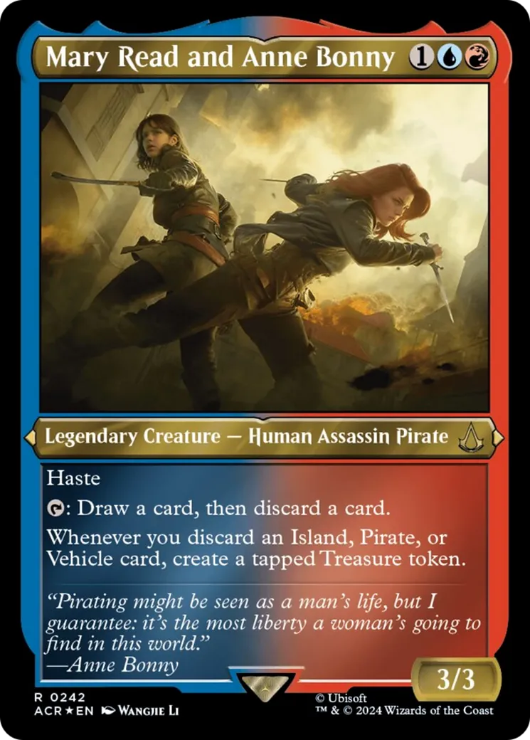 Mary Read and Anne Bonny — Assassin's Creed — Magic: The Gathering
