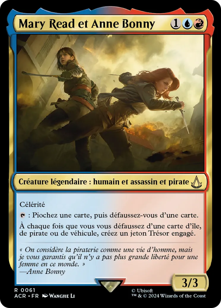 Mary Read et Anne Bonny — Assassin's Creed — Magic: The Gathering