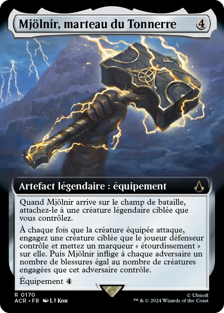 Mjölnir, marteau du Tonnerre — Assassin's Creed — Magic: The Gathering