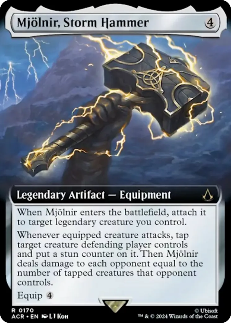 Mjölnir, Storm Hammer — Assassin's Creed — Magic: The Gathering