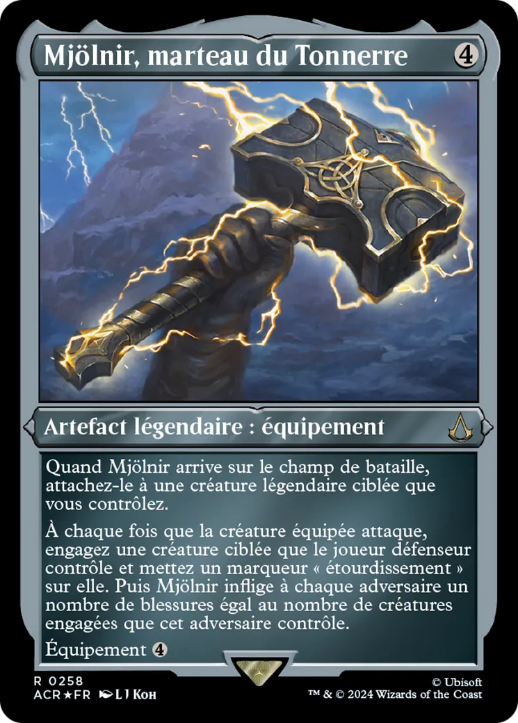 Mjölnir, marteau du Tonnerre — Assassin's Creed — Magic: The Gathering