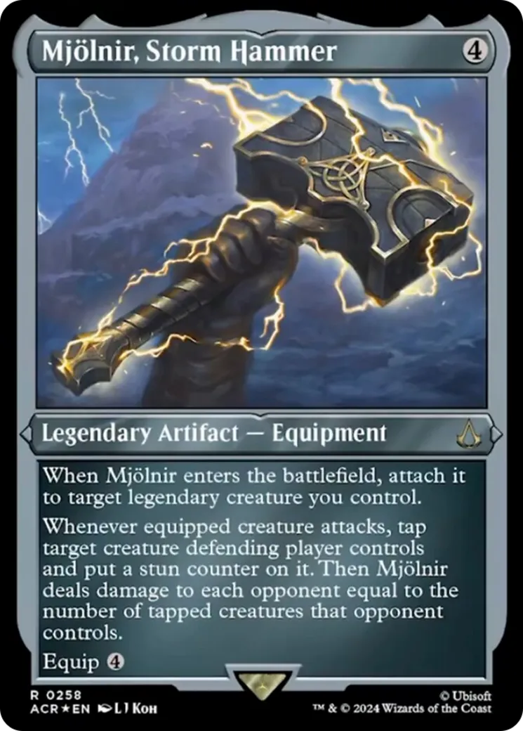 Mjölnir, Storm Hammer — Assassin's Creed — Magic: The Gathering