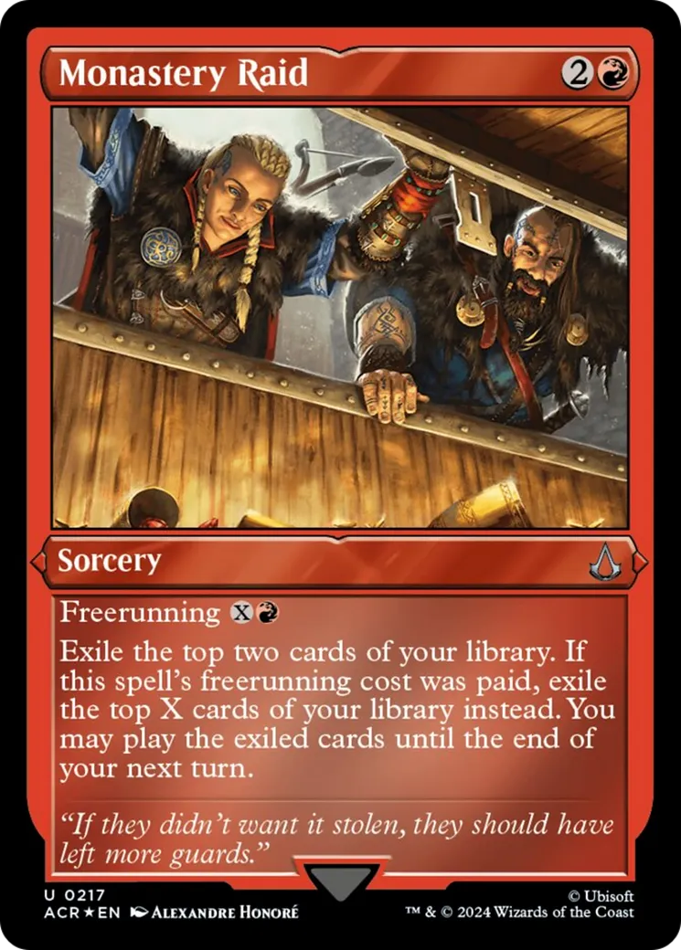Monastery Raid — Assassin's Creed — Magic: The Gathering