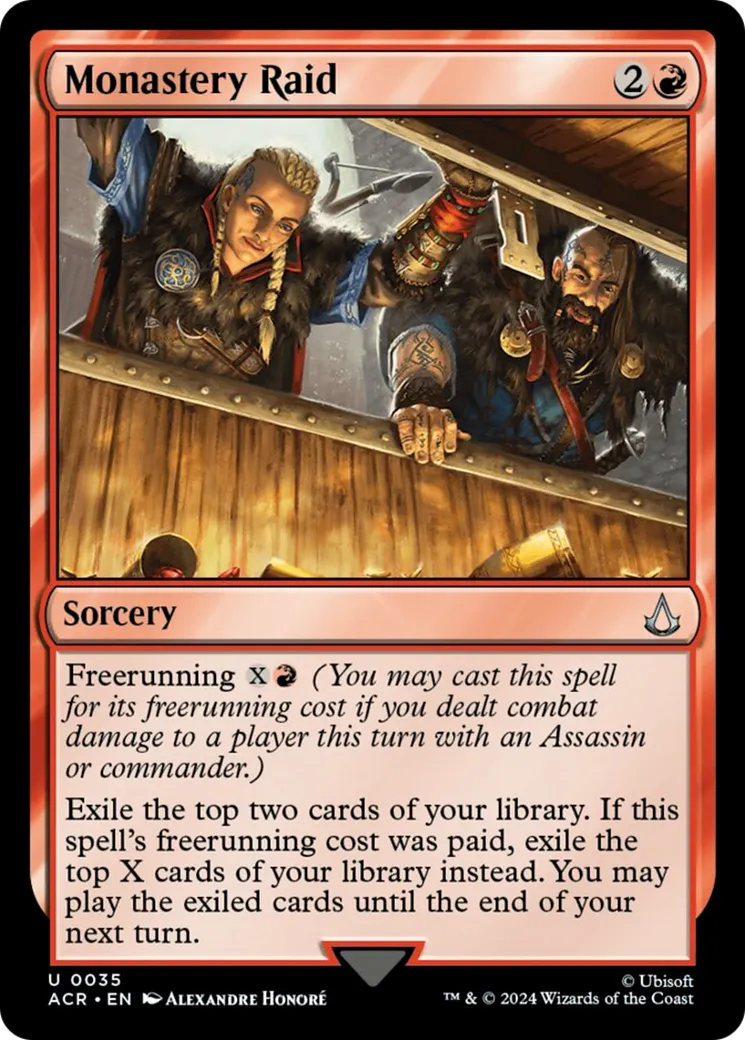 Monastery Raid — Assassin's Creed — Magic: The Gathering