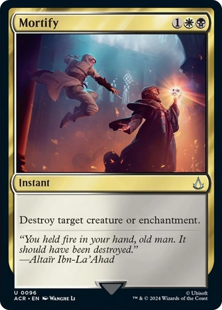 Mortification — Assassin's Creed — Magic: The Gathering