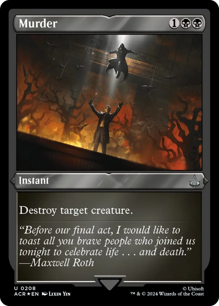 Murder — Assassin's Creed — Magic: The Gathering