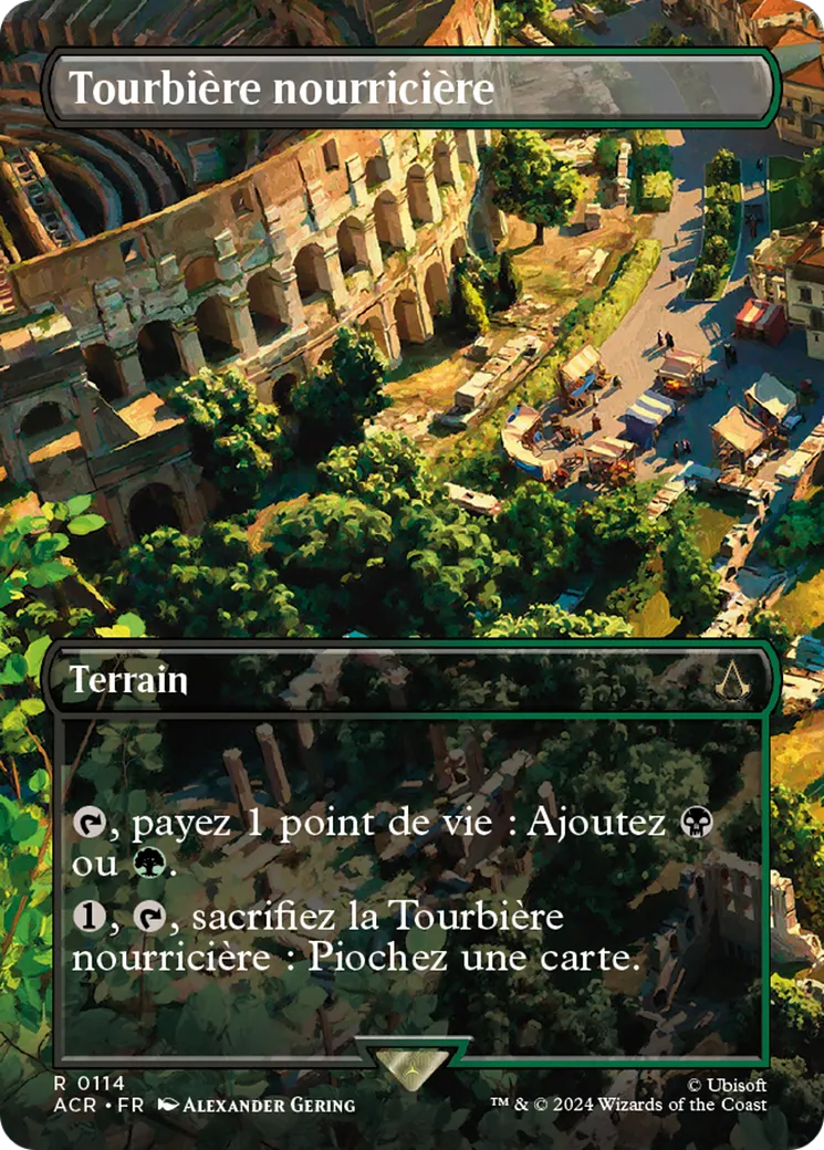 Tourbière nourricière — Assassin's Creed — Magic: The Gathering