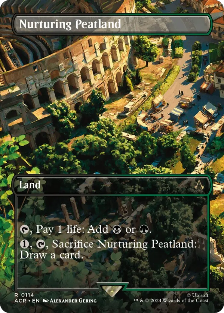Nurturing Peatland — Assassin's Creed — Magic: The Gathering