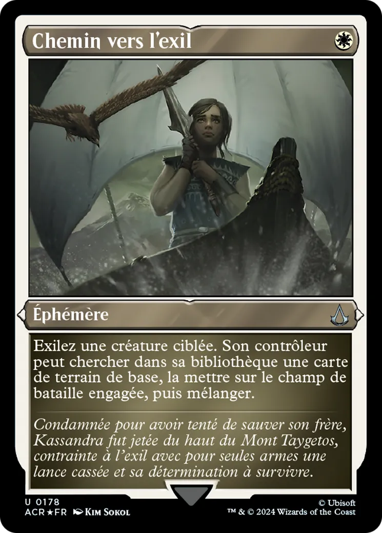Chemin vers l'exil — Assassin's Creed — Magic: The Gathering