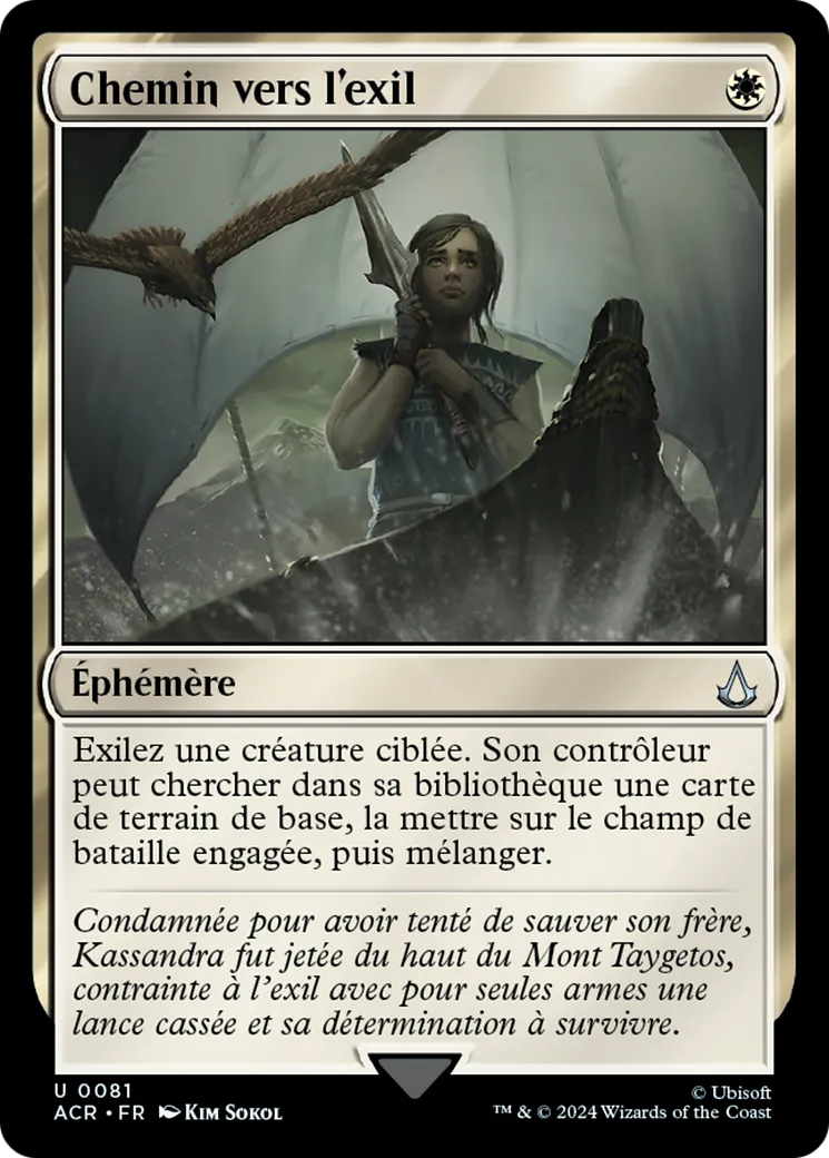 Chemin vers l'exil — Assassin's Creed — Magic: The Gathering