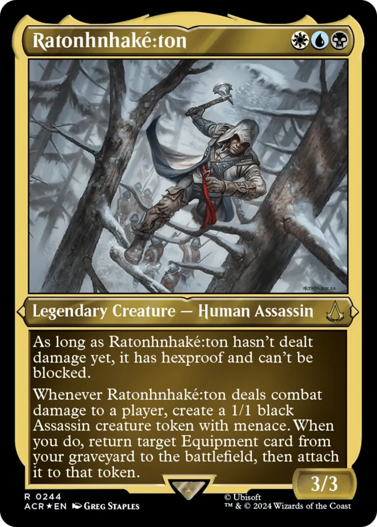 Ratonhnhaké꞉ton — Assassin's Creed — Magic: The Gathering