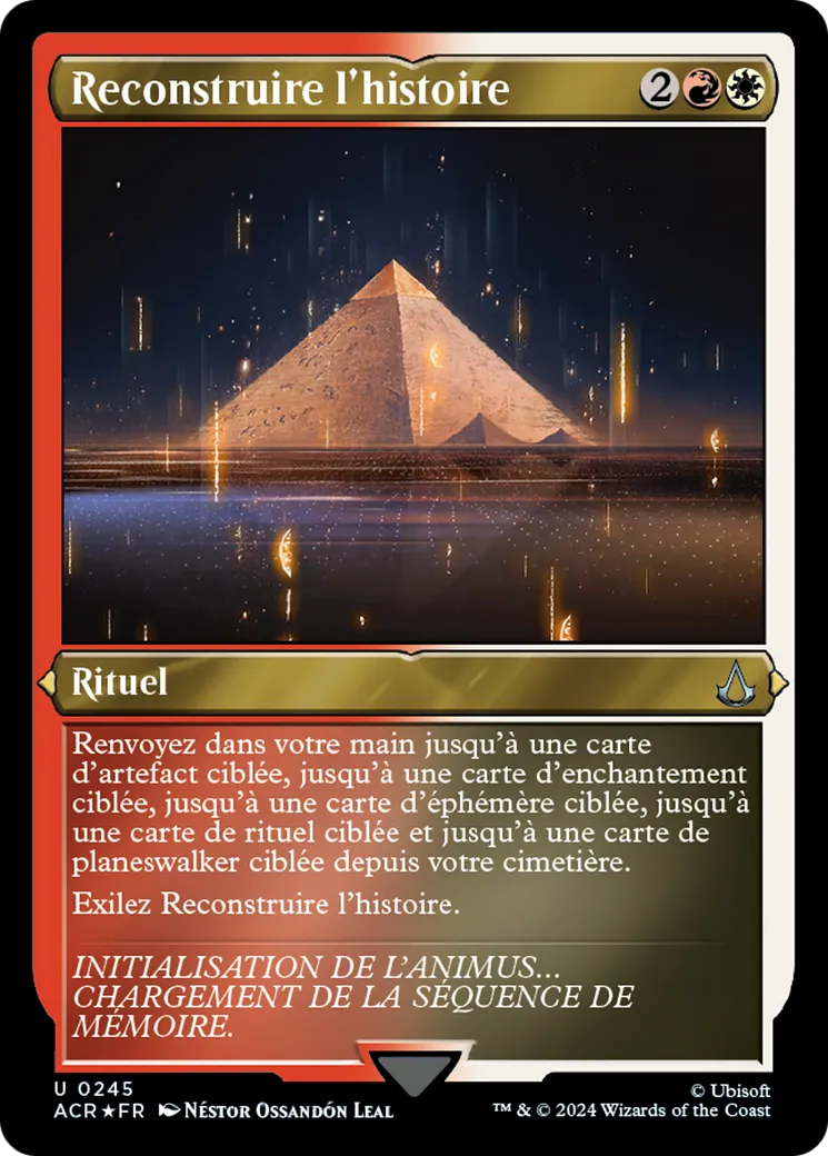 Reconstruire l'histoire — Assassin's Creed — Magic: The Gathering