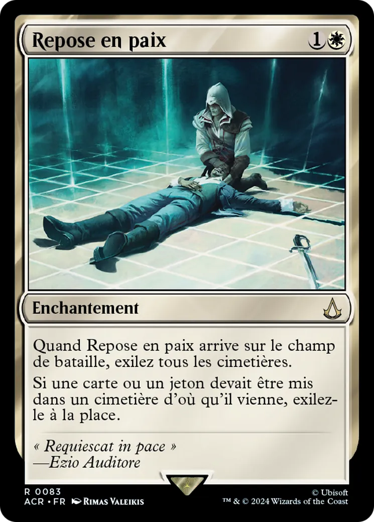 Repose en paix — Assassin's Creed — Magic: The Gathering