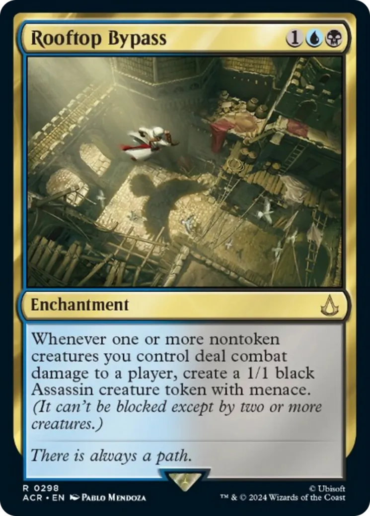 Raccourci par les toits — Assassin's Creed — Magic: The Gathering