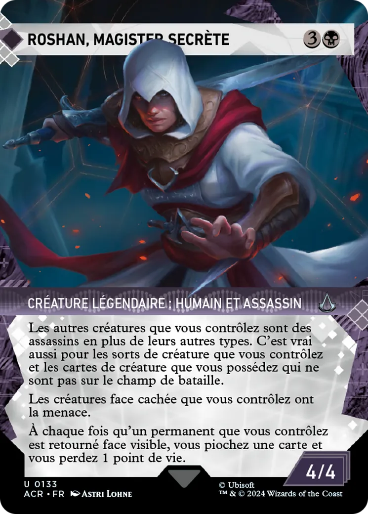 Roshan, magister secrète — Assassin's Creed — Magic: The Gathering