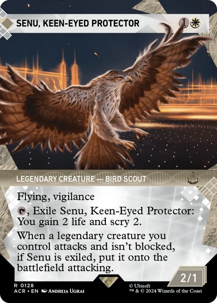 Senu, Keen-Eyed Protector — Assassin's Creed — Magic: The Gathering