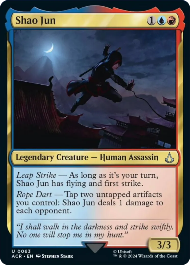 Shao Jun — Assassin's Creed — Magic: The Gathering