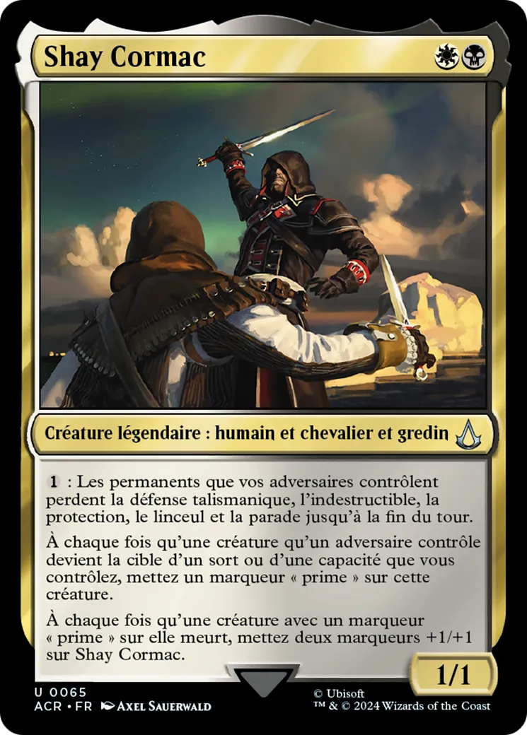 Shay Cormac — Assassin's Creed — Magic: The Gathering