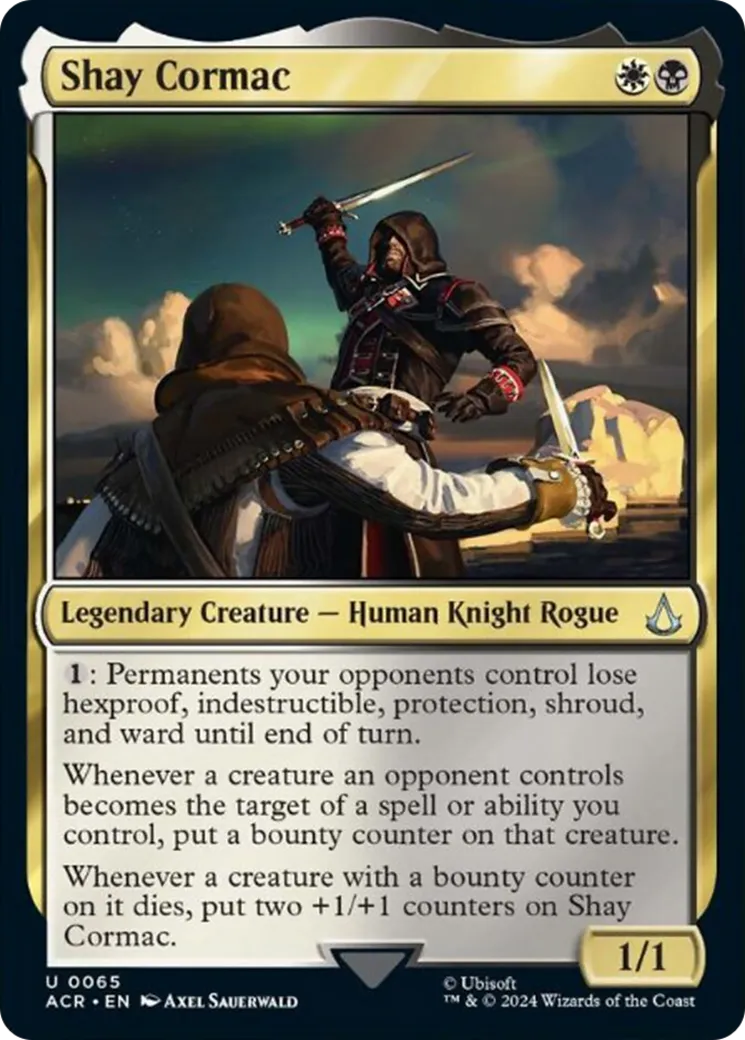 Shay Cormac — Assassin's Creed — Magic: The Gathering