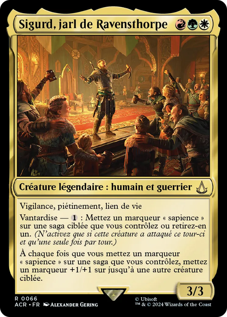 Sigurd, jarl de Ravensthorpe — Assassin's Creed — Magic: The Gathering
