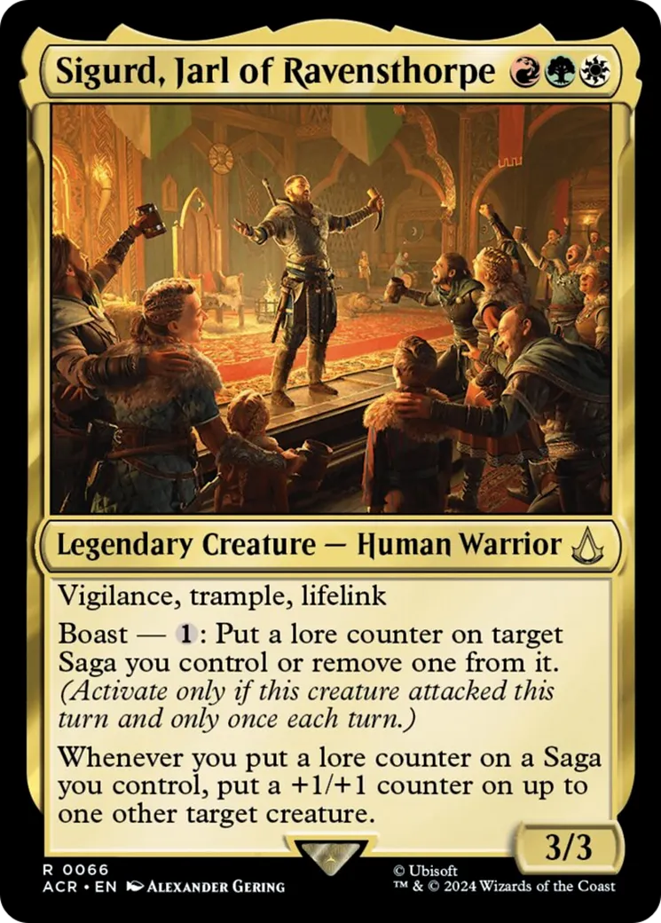 Sigurd, Jarl of Ravensthorpe — Assassin's Creed — Magic: The Gathering