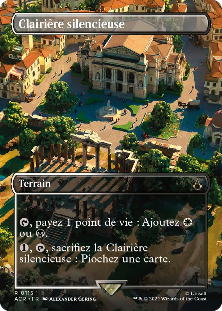 Clairière silencieuse from Assassin's Creed - Magic: The Gathering