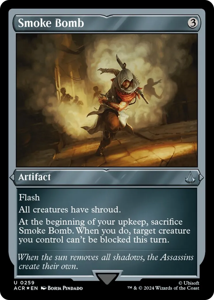 Smoke Bomb — Assassin's Creed — Magic: The Gathering