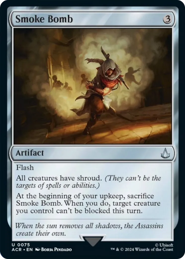 Smoke Bomb — Assassin's Creed — Magic: The Gathering