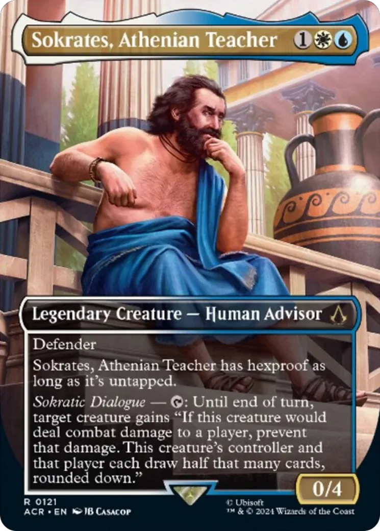 Sokrates, Athenian Teacher — Assassin's Creed — Magic: The Gathering