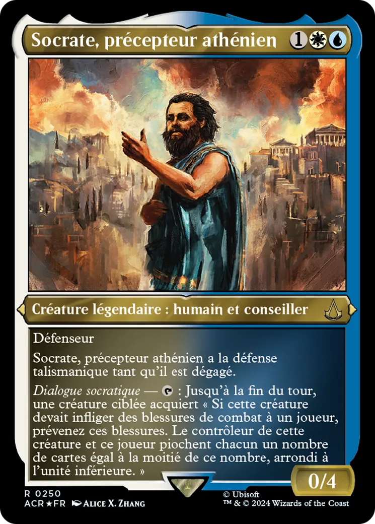 Socrate, précepteur athénien — Assassin's Creed — Magic: The Gathering