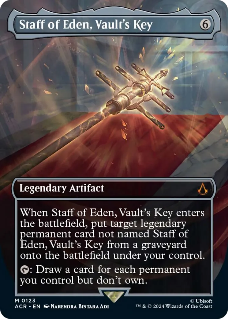 Staff of Eden, Vault's Key — Assassin's Creed — Magic: The Gathering