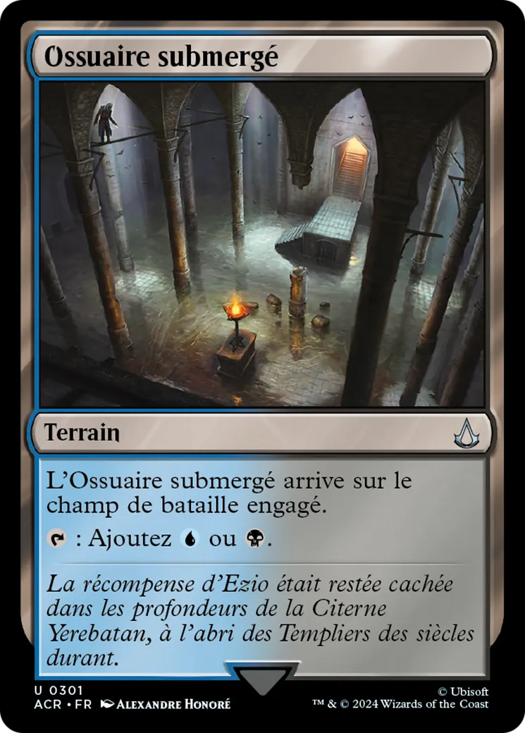 Ossuaire submergé — Assassin's Creed — Magic: The Gathering