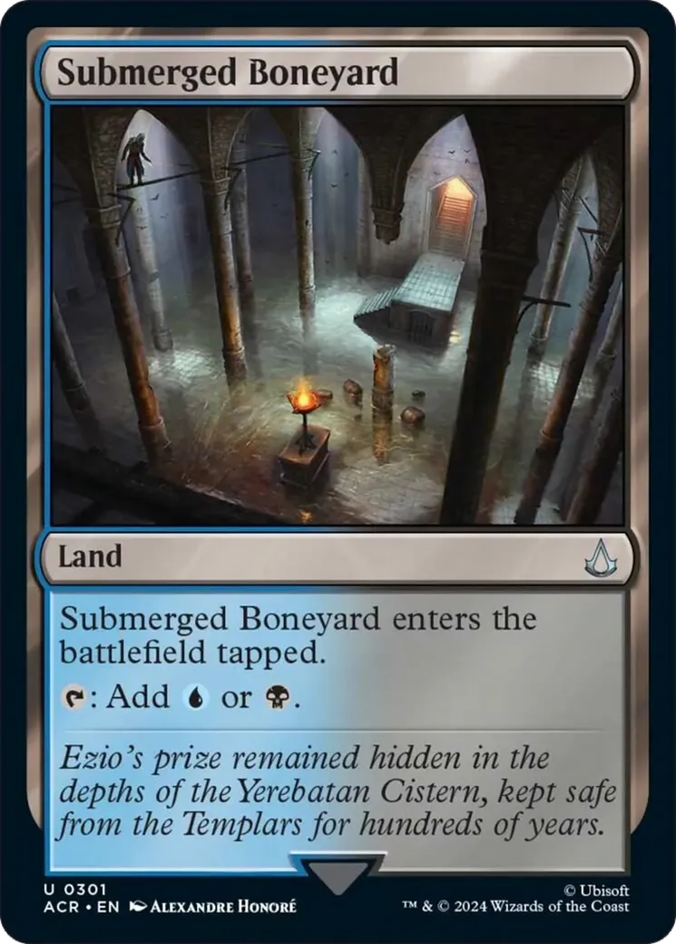 Ossuaire submergé — Assassin's Creed — Magic: The Gathering