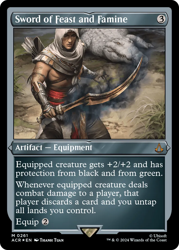 Sword of Feast and Famine — Assassin's Creed — Magic: The Gathering